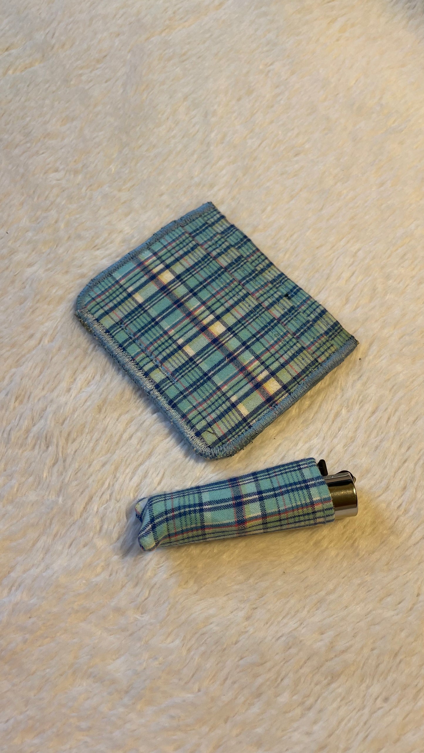 Flannel cardholder 2