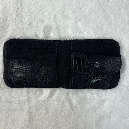 Black hybrid wallet