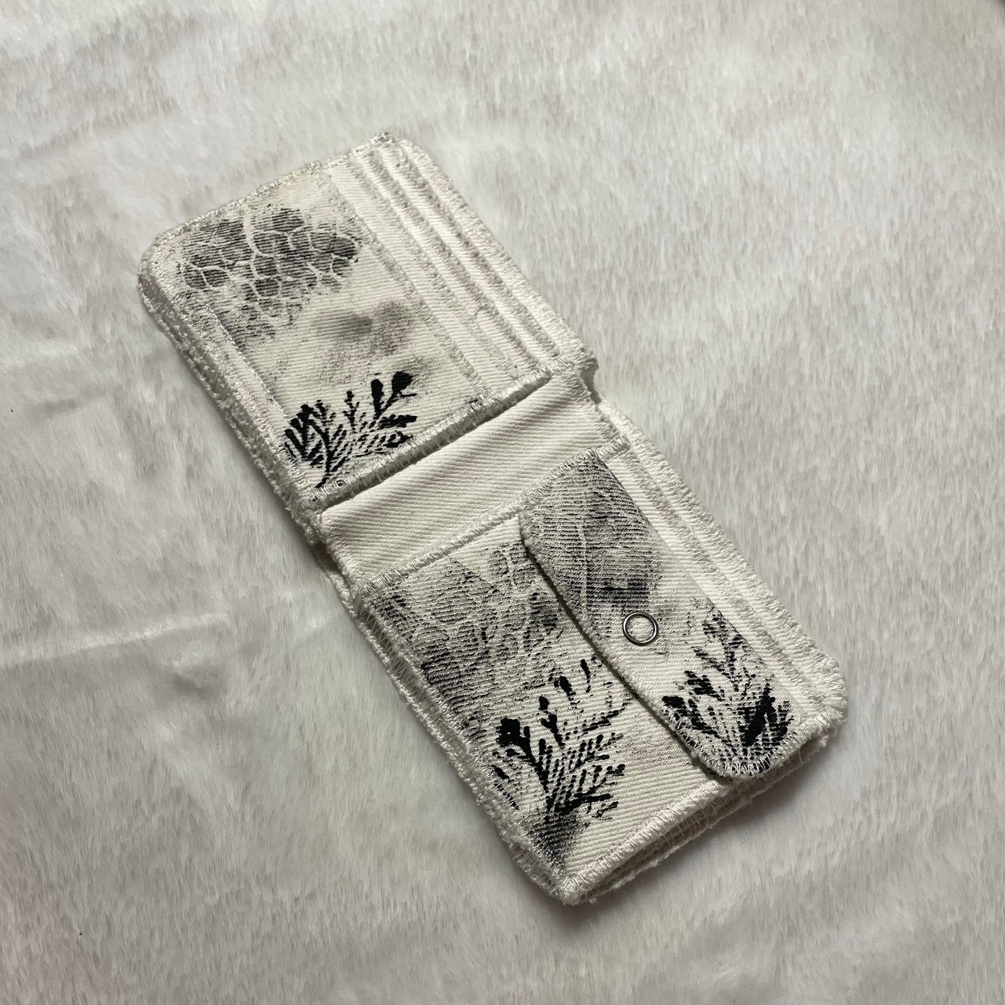 White painter wallet