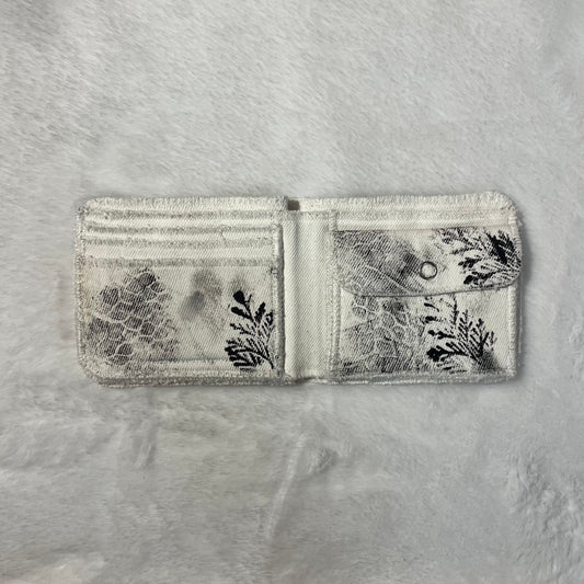 White painter wallet