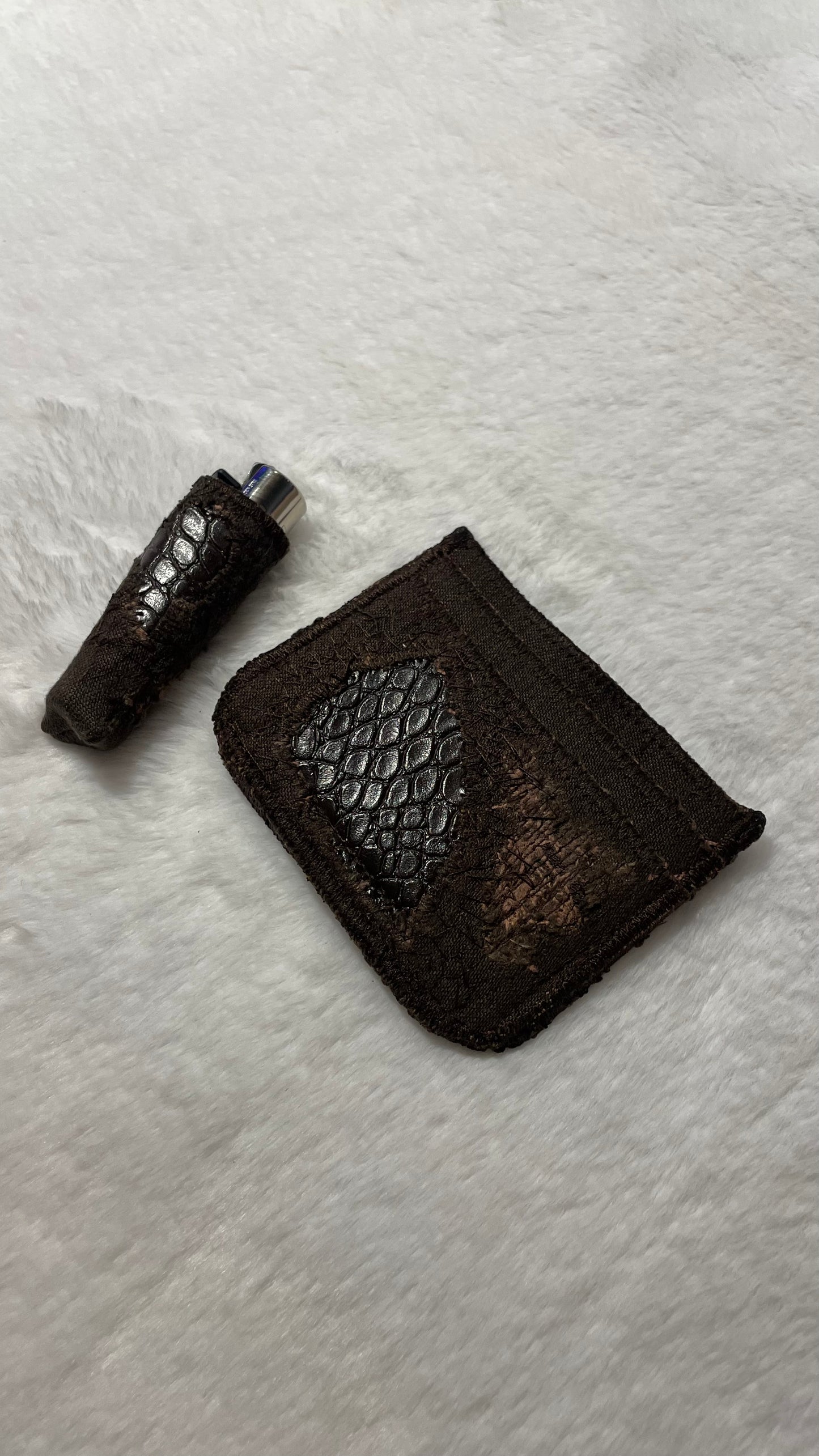 Brown cardholder