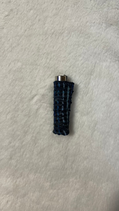 Blue lighter sleeve