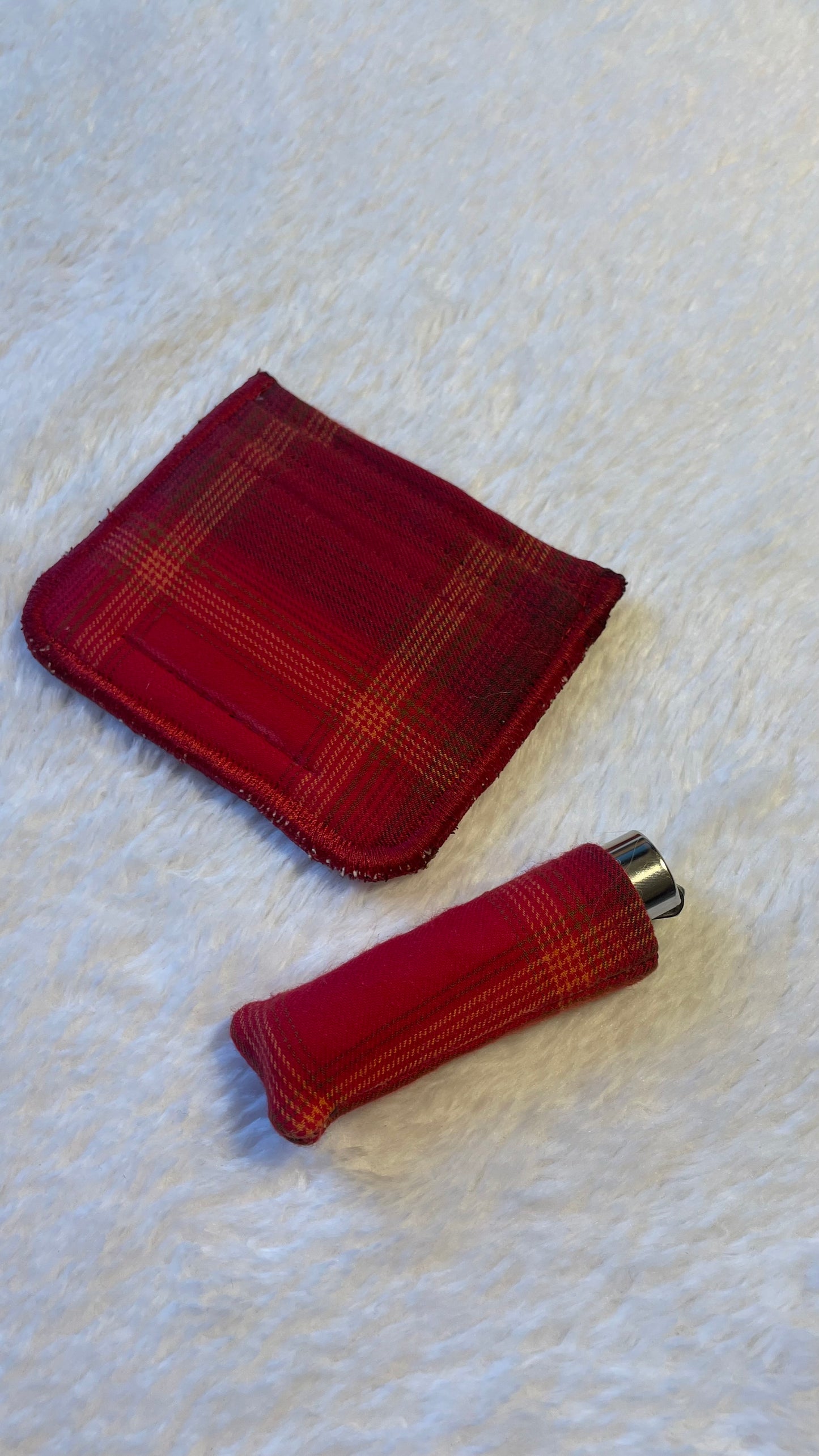 Flannel cardholder 5
