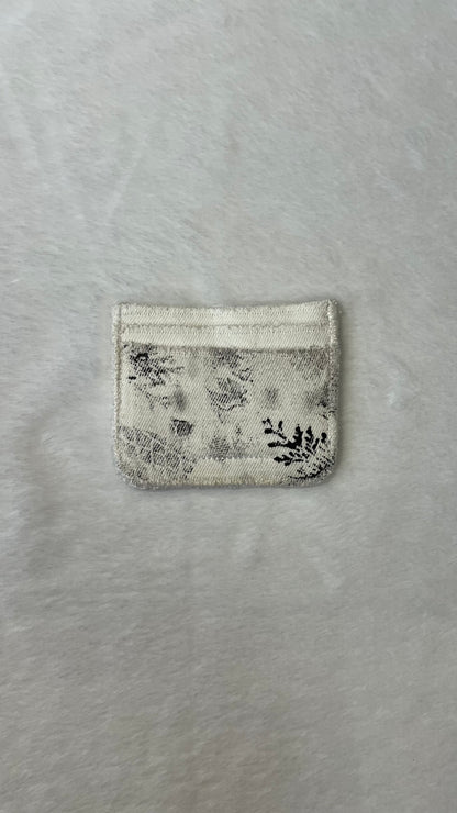 White painter cardholder