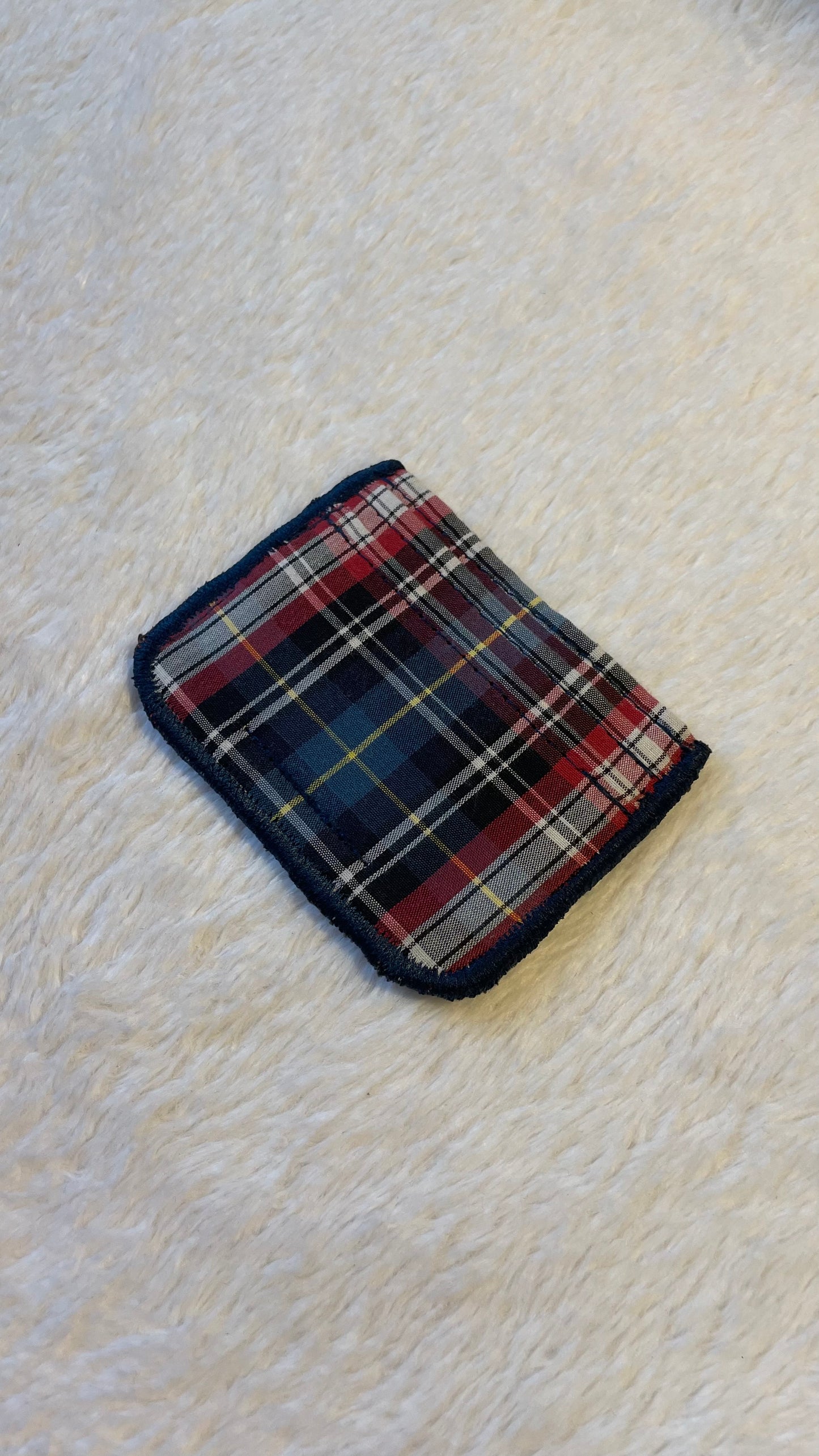 Flannel cardholder 1