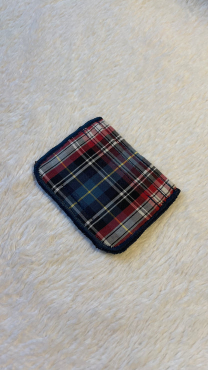 Flannel cardholder 1