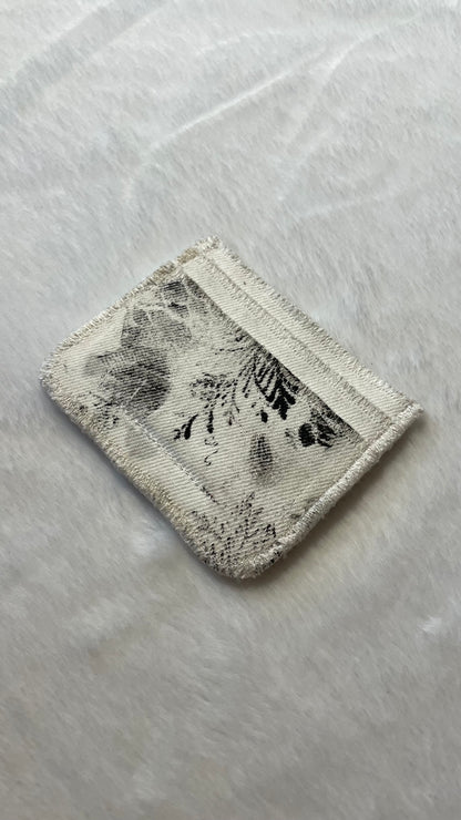 White painter cardholder