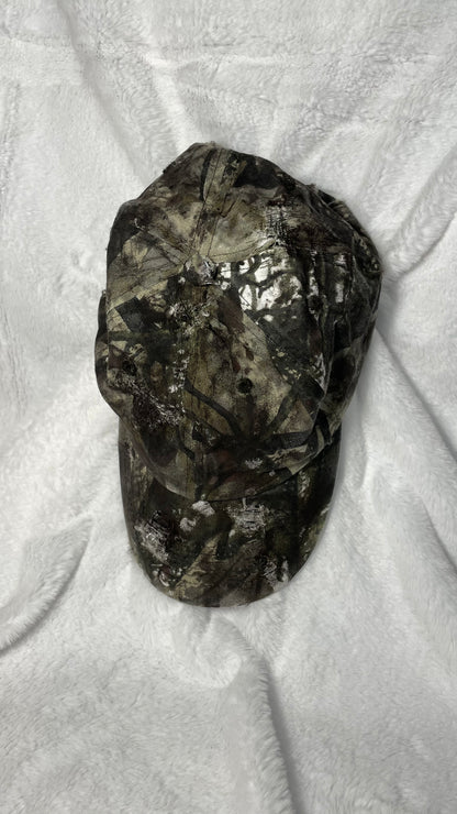 Camo denim hat