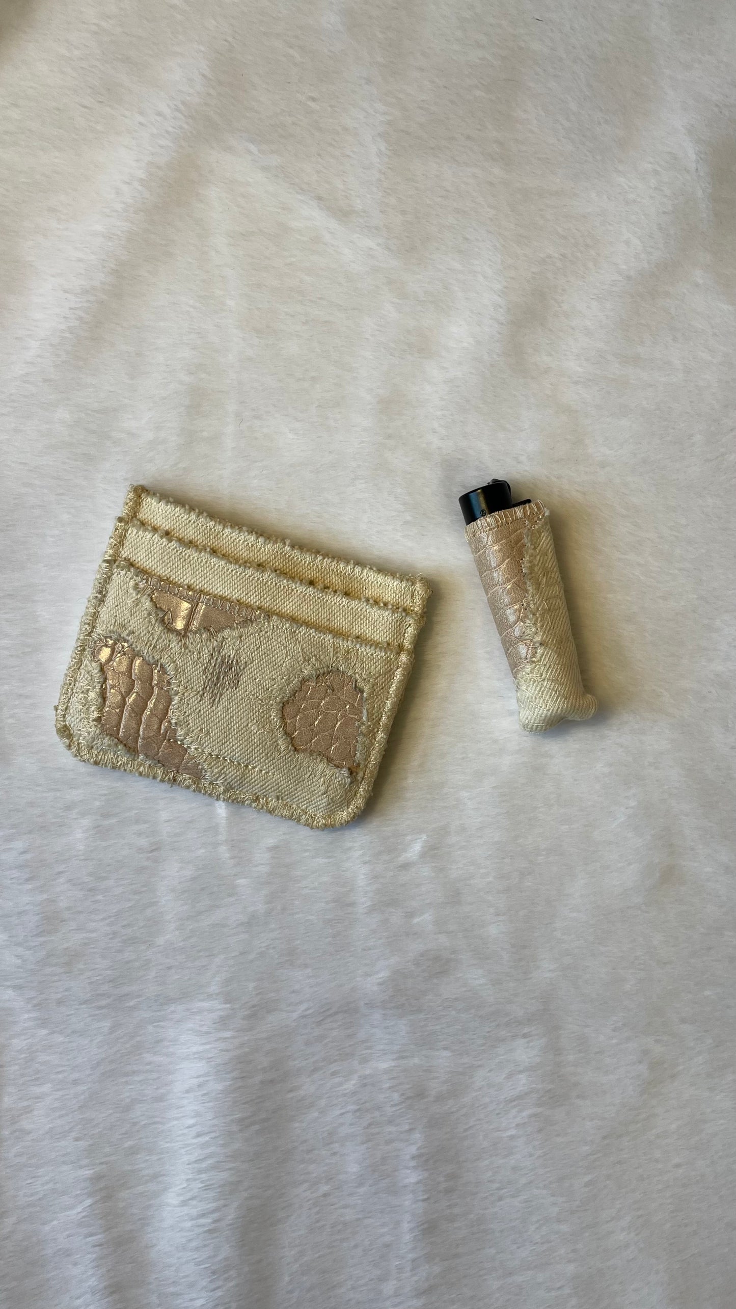 Canvas hybrid cardholder
