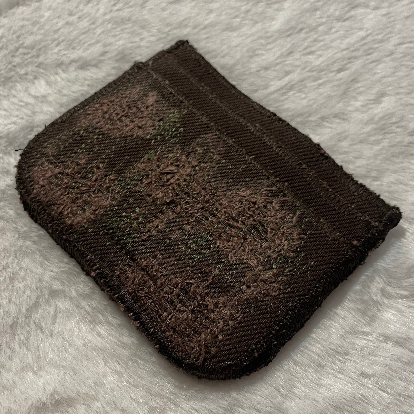 Woody denim cardholder