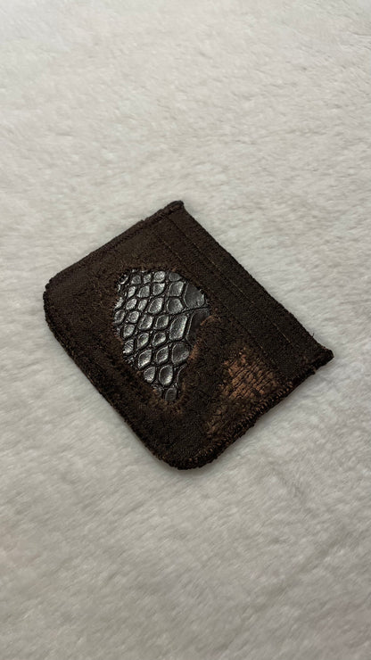 Brown cardholder