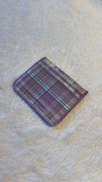 Flannel cardholder 6