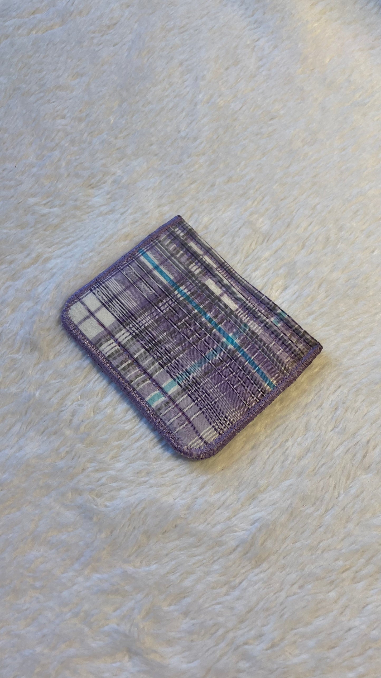 Flannel cardholder 6