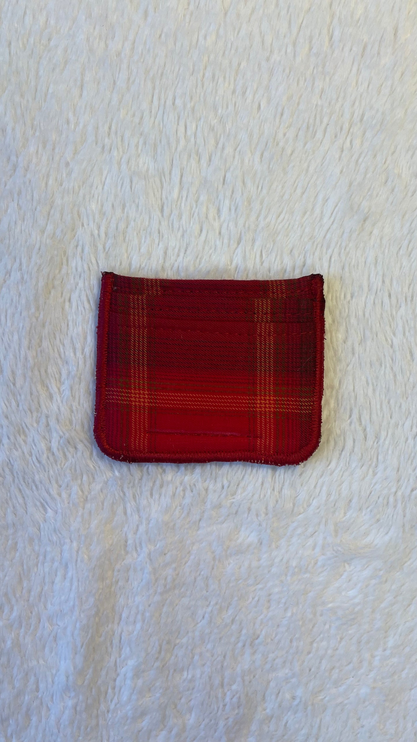 Flannel cardholder 5