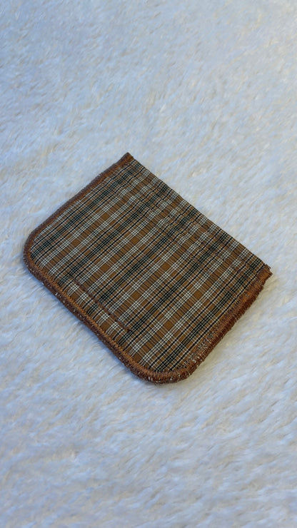 Flannel cardholder 9