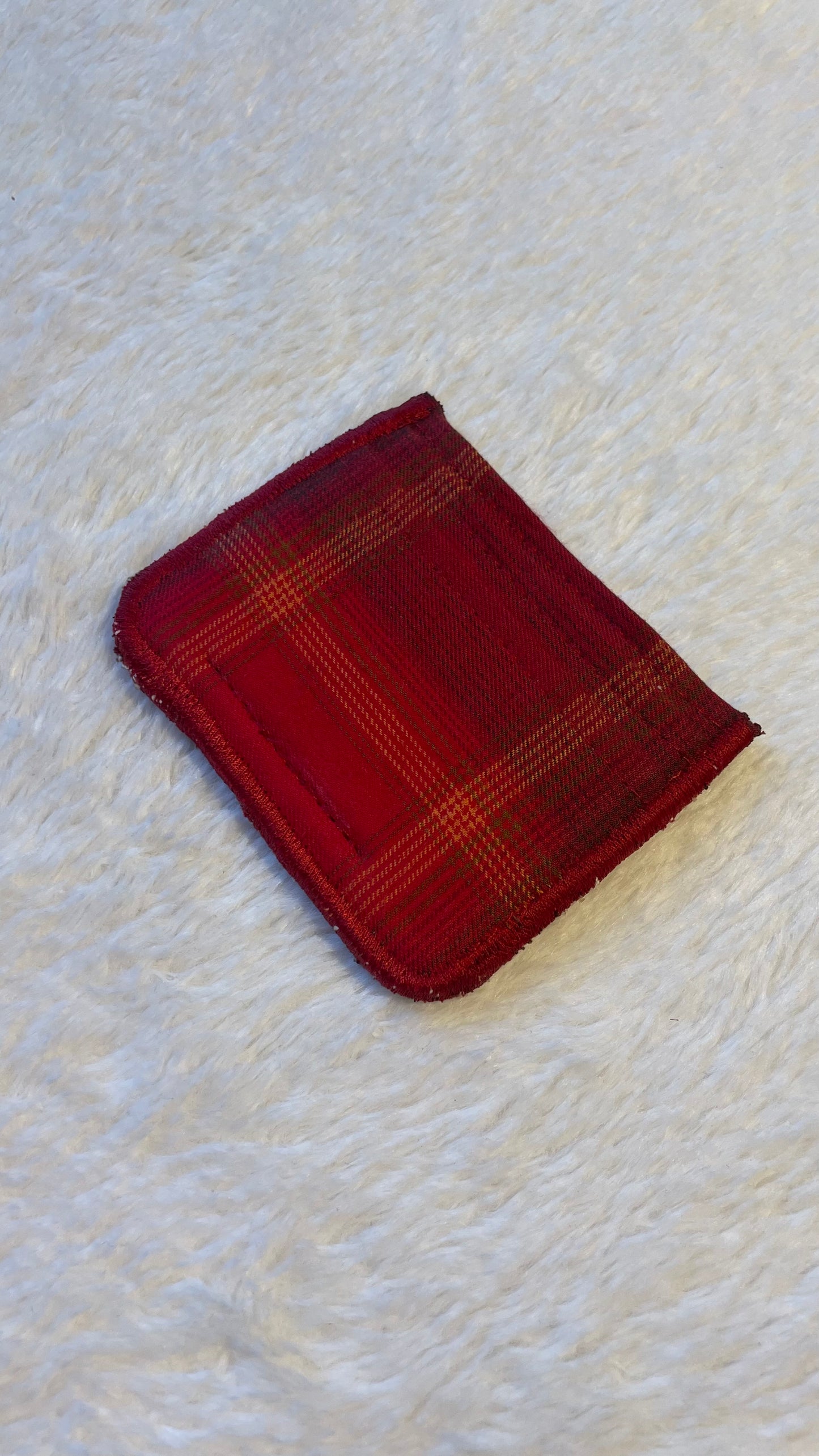Flannel cardholder 5