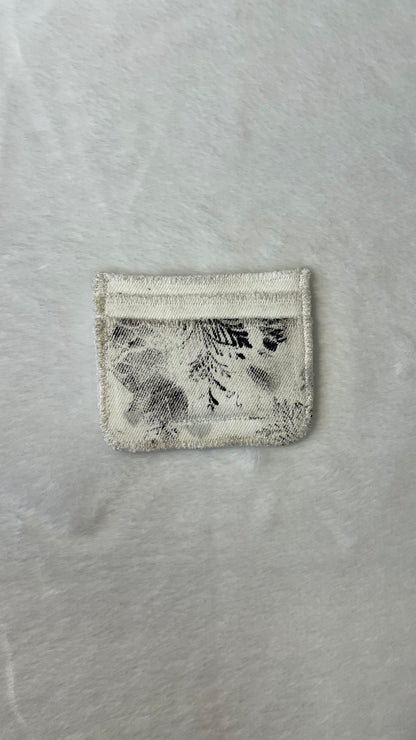 White painter cardholder