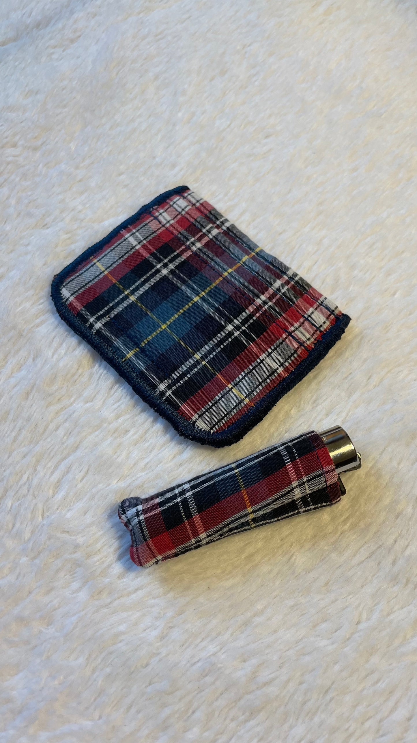Flannel cardholder 1
