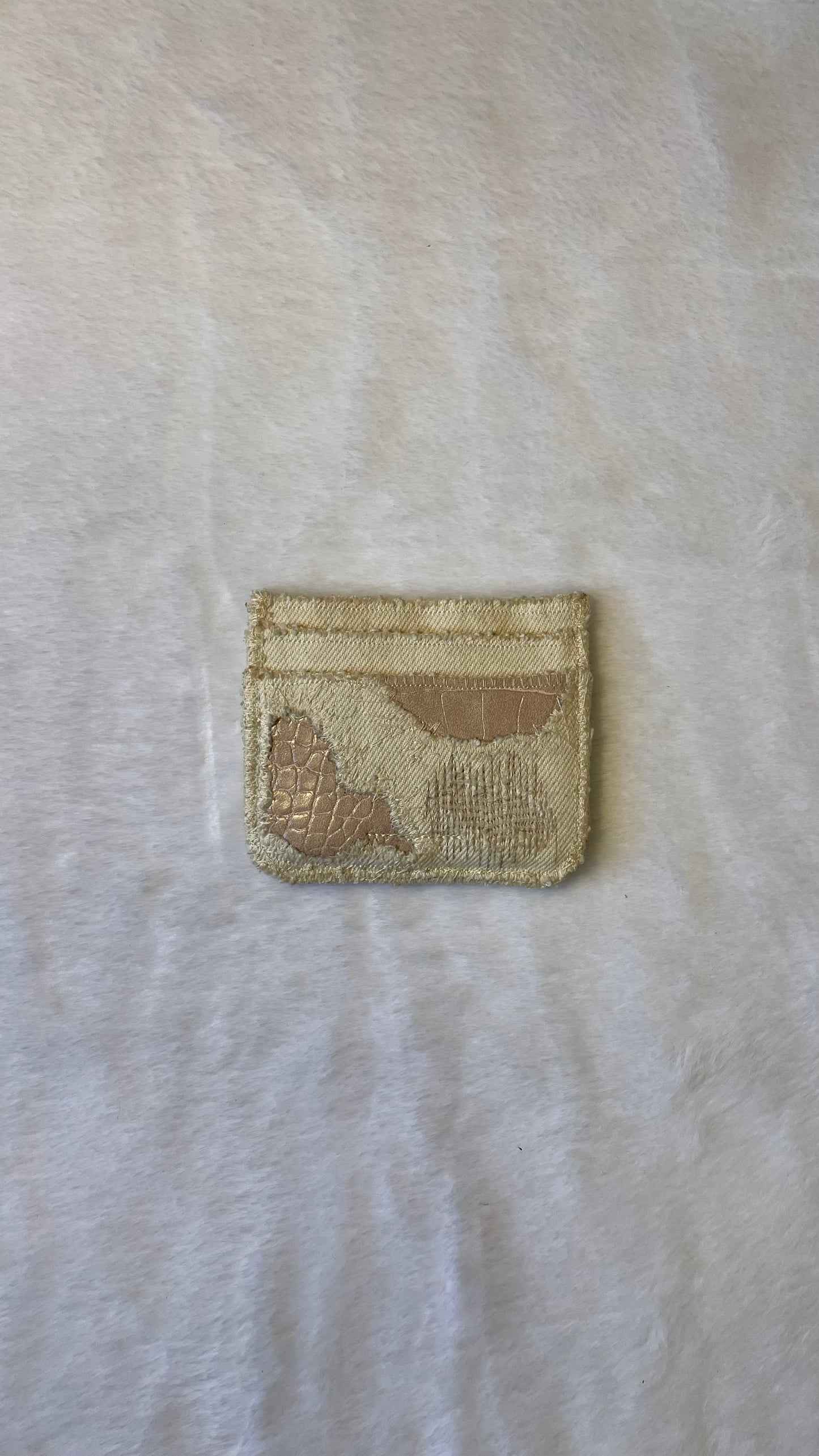 Canvas hybrid cardholder