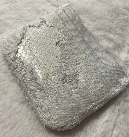 White hybrid cardholder