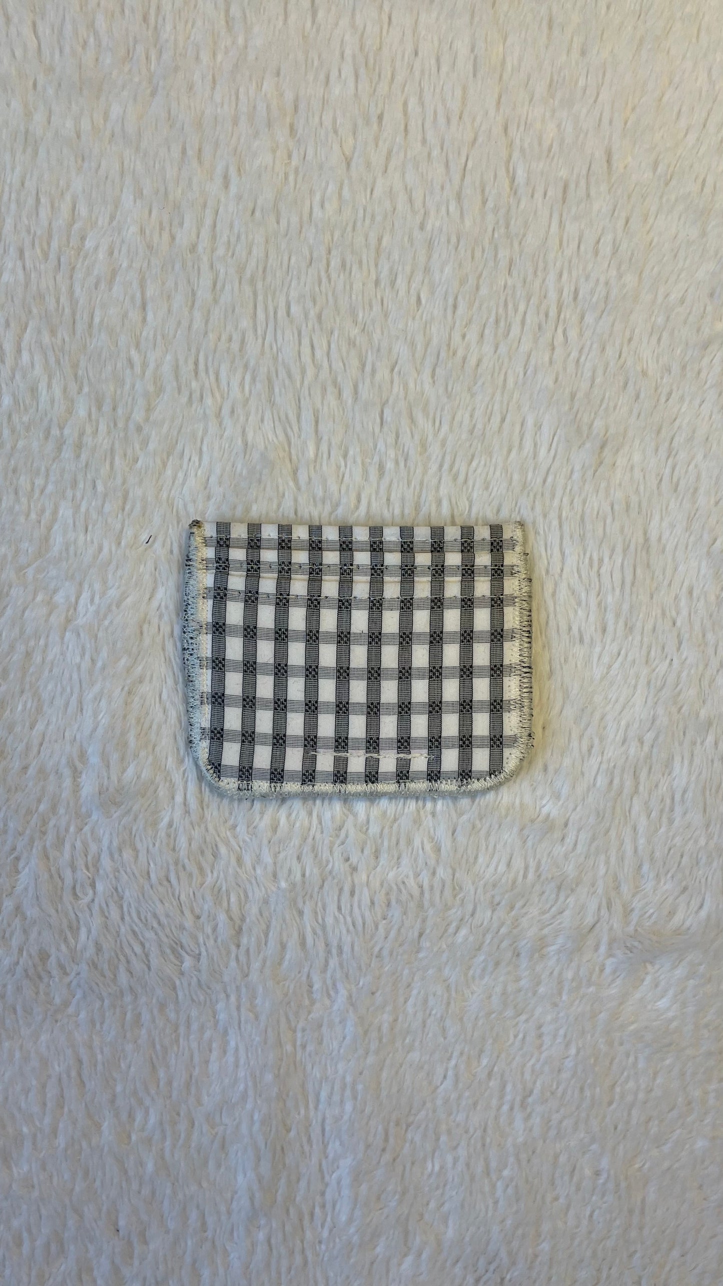 Flannel cardholder 8