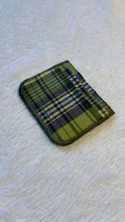 Flannel cardholder 3