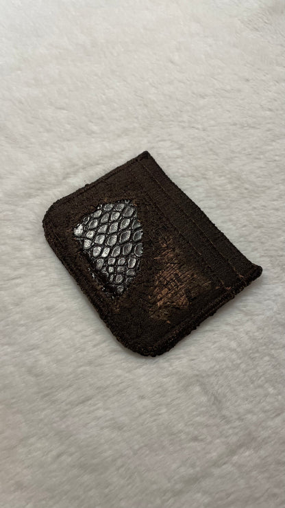 Brown cardholder