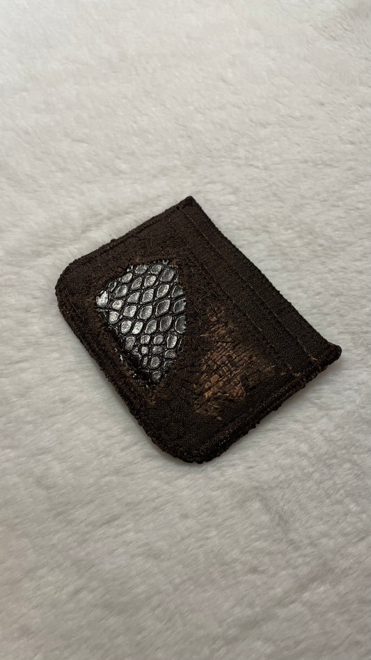 Brown cardholder