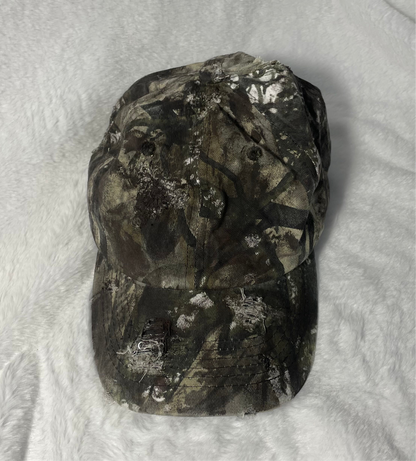 Camo denim hat