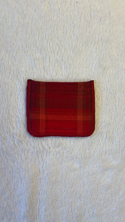 Flannel cardholder 5