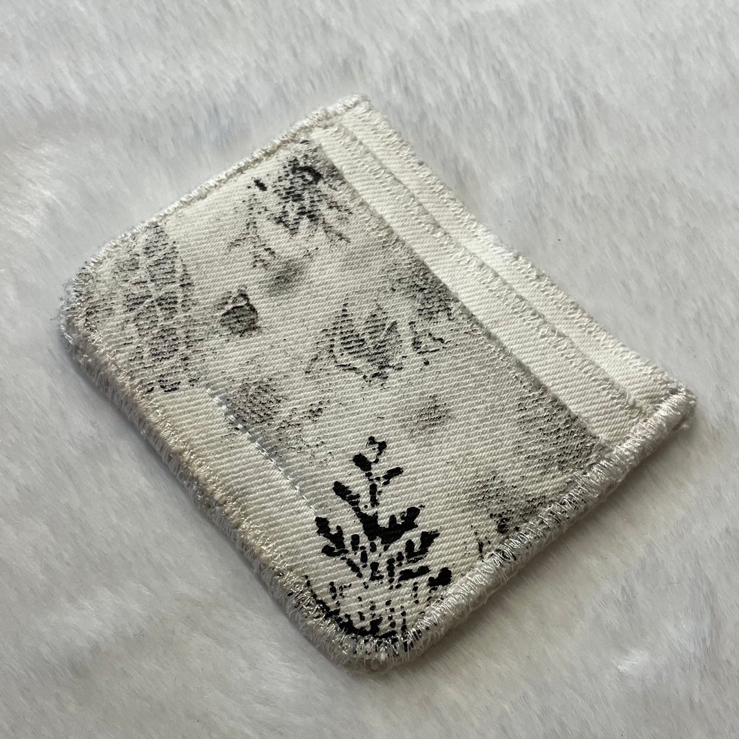 White painter cardholder