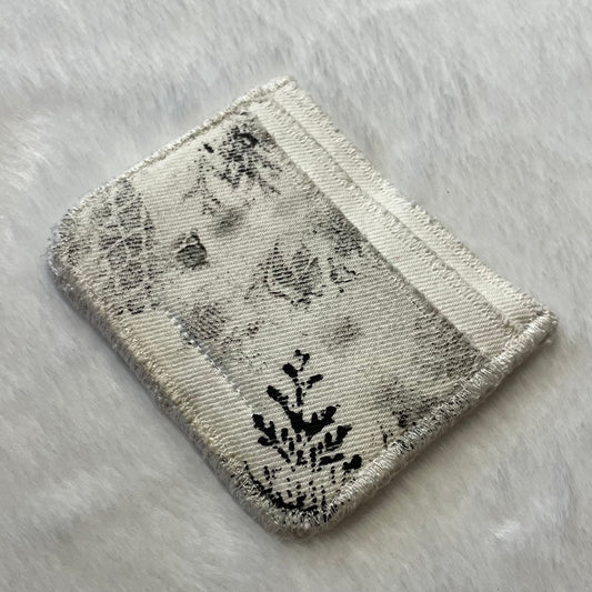 White painter cardholder