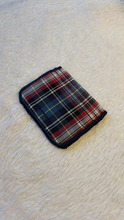 Flannel cardholder 1