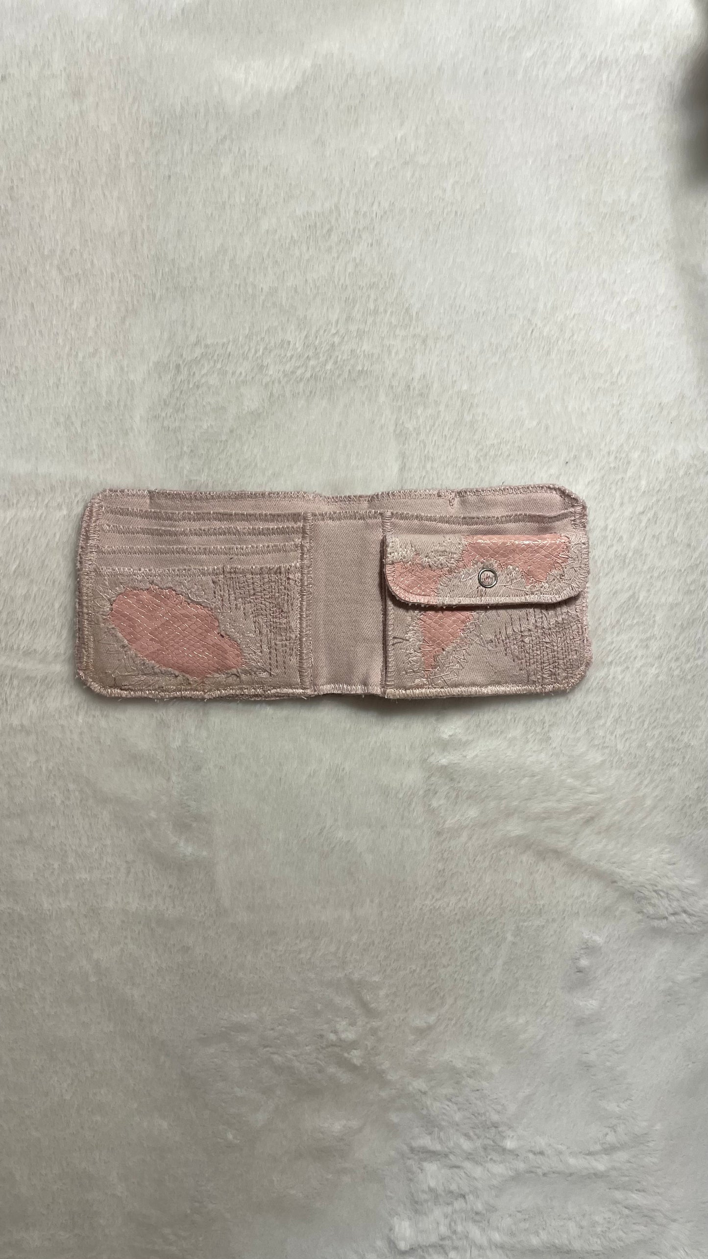 Pink hybrid wallet