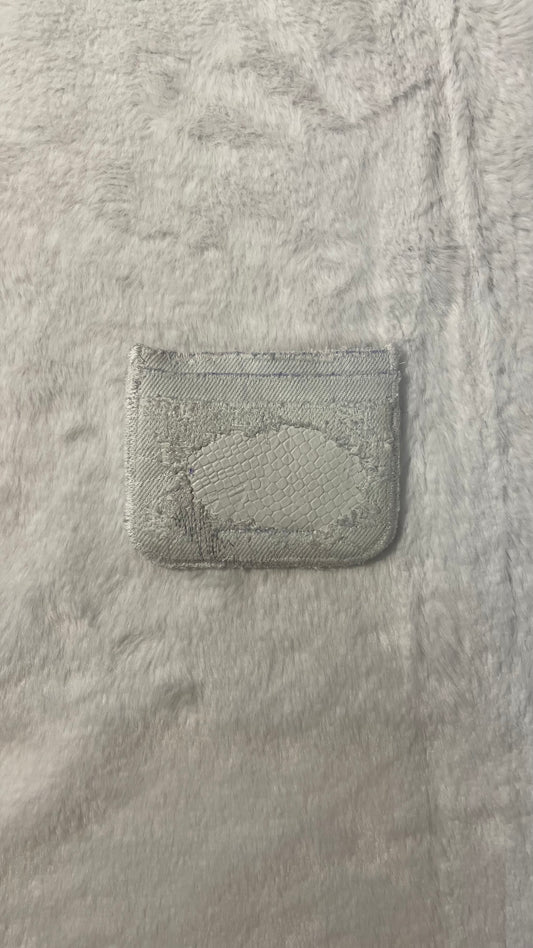 White hybrid cardholder