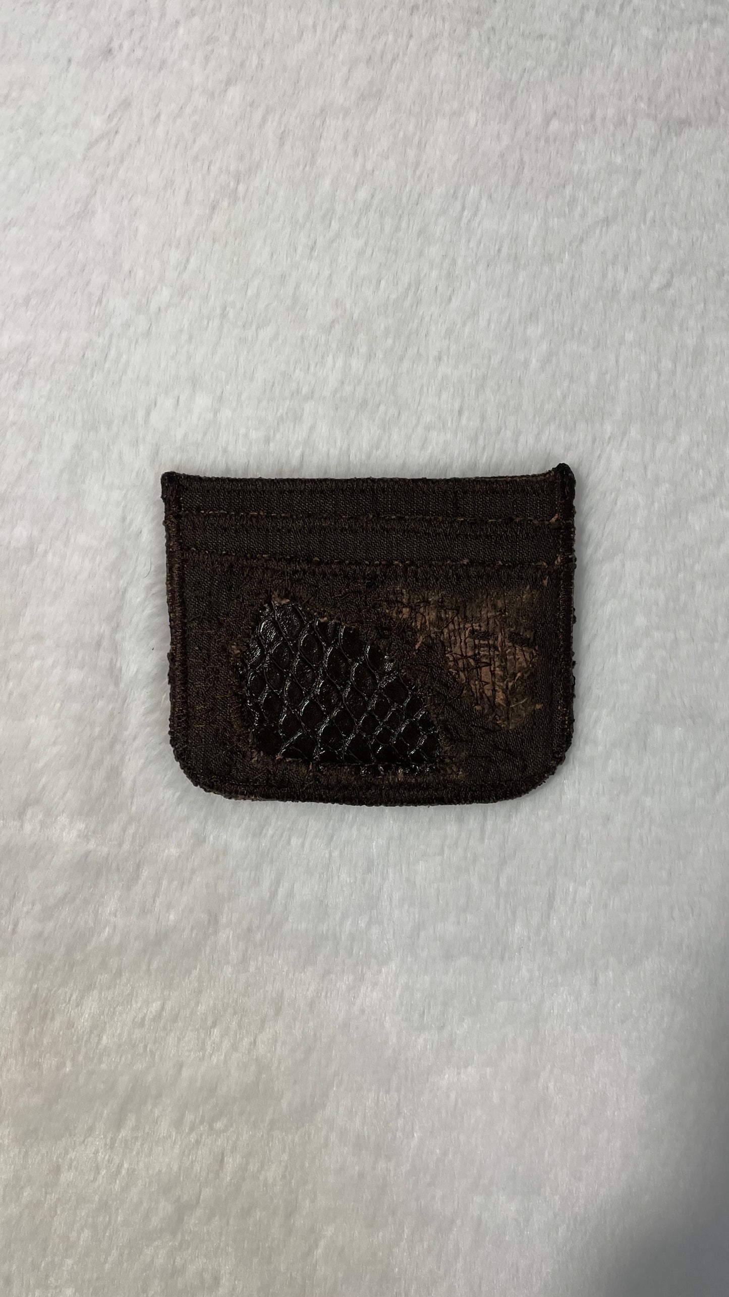 Brown cardholder