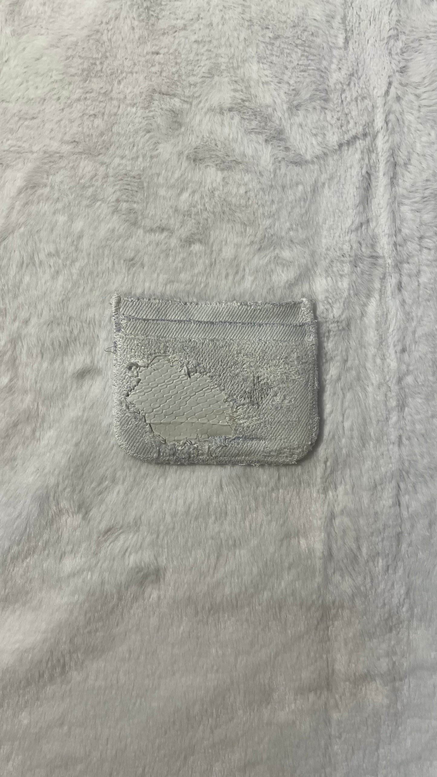 White hybrid cardholder