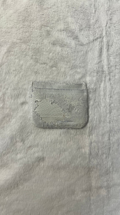 White hybrid cardholder