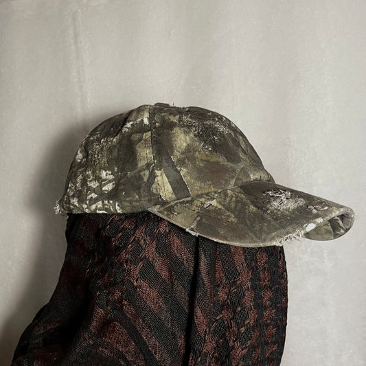 Camo denim hat
