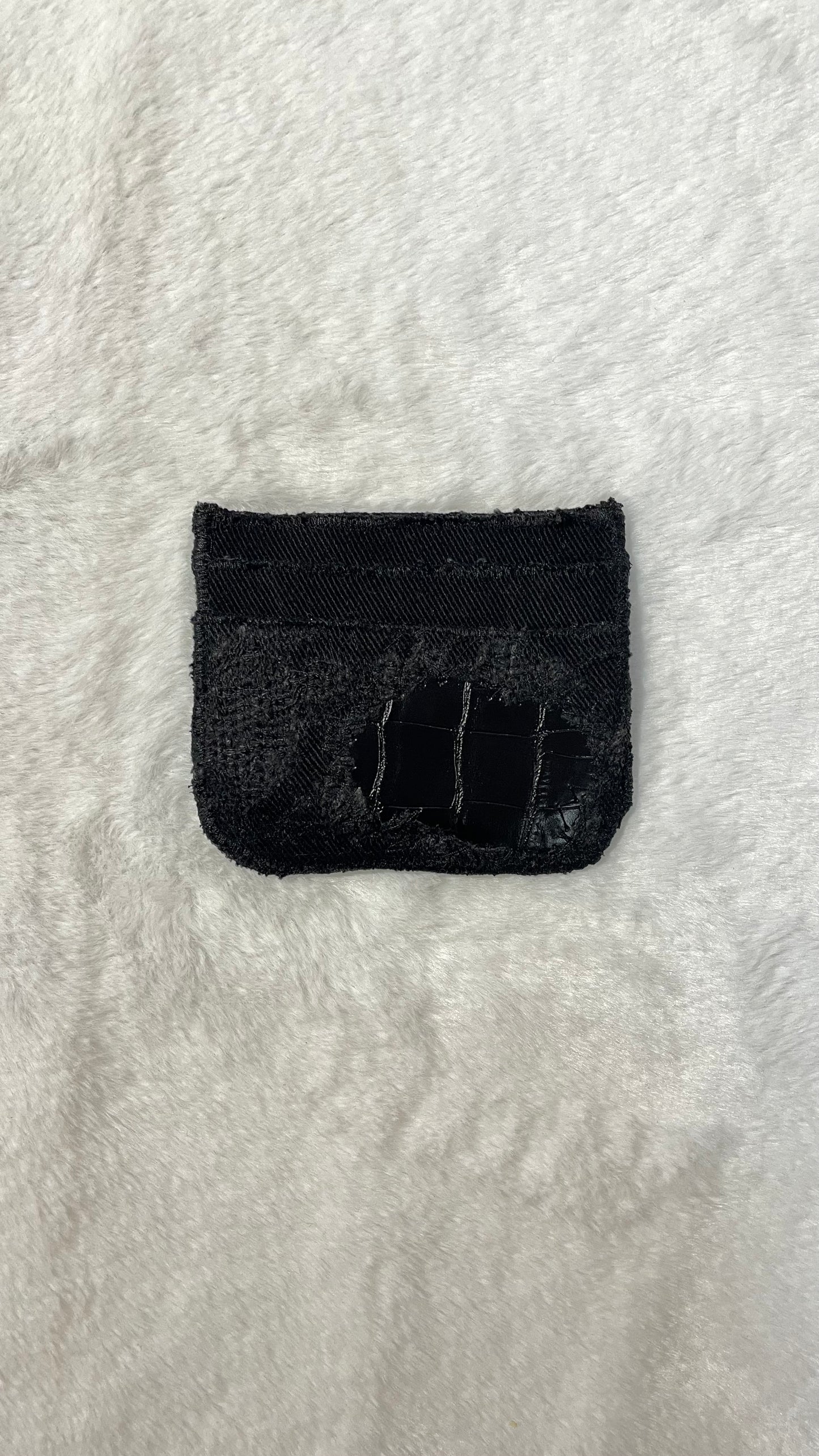 Black hybrid cardholder