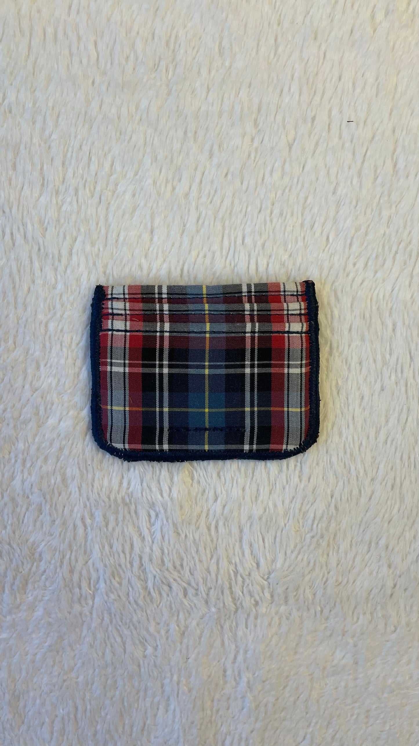 Flannel cardholder 1
