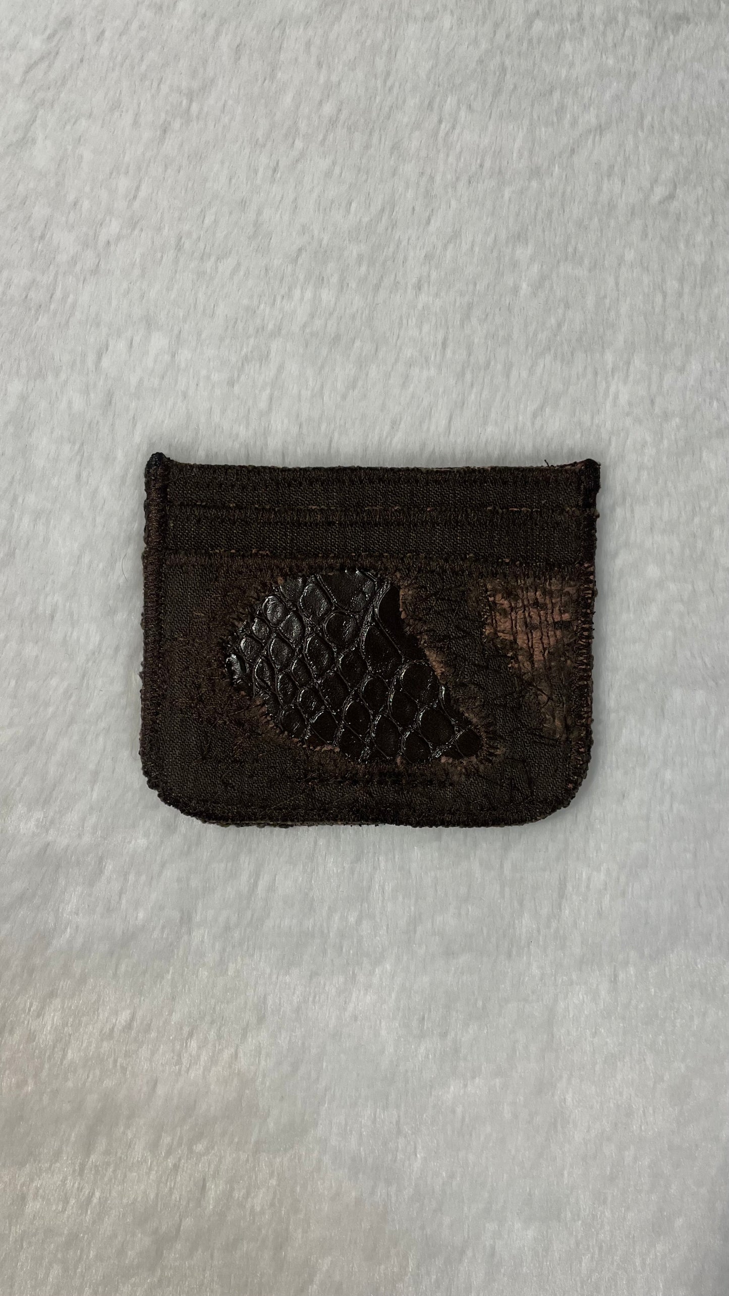 Brown cardholder