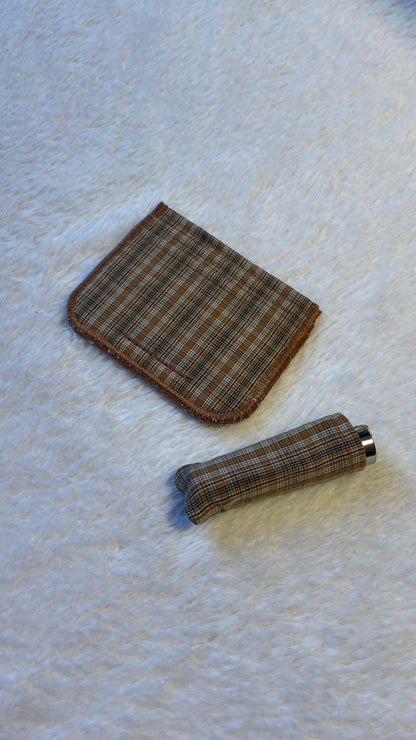 Flannel cardholder 9