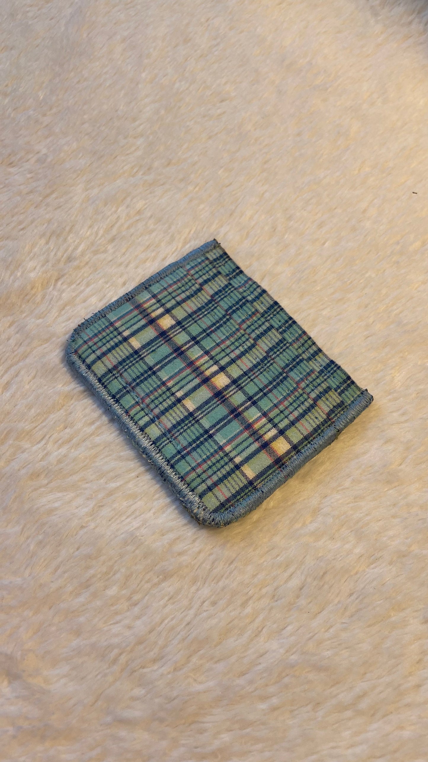 Flannel cardholder 2
