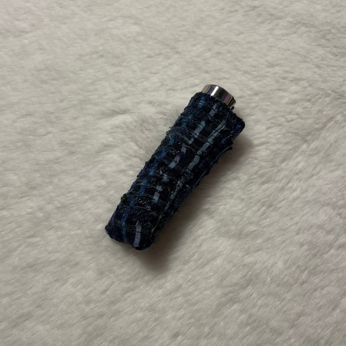 Blue lighter sleeve