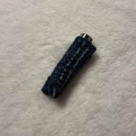 Blue lighter sleeve