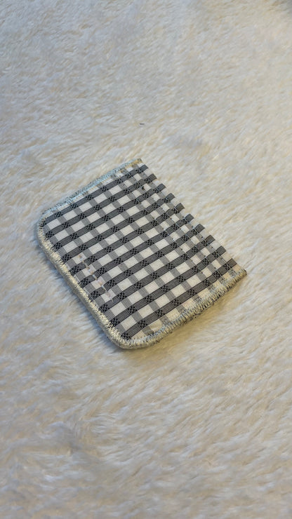 Flannel cardholder 8