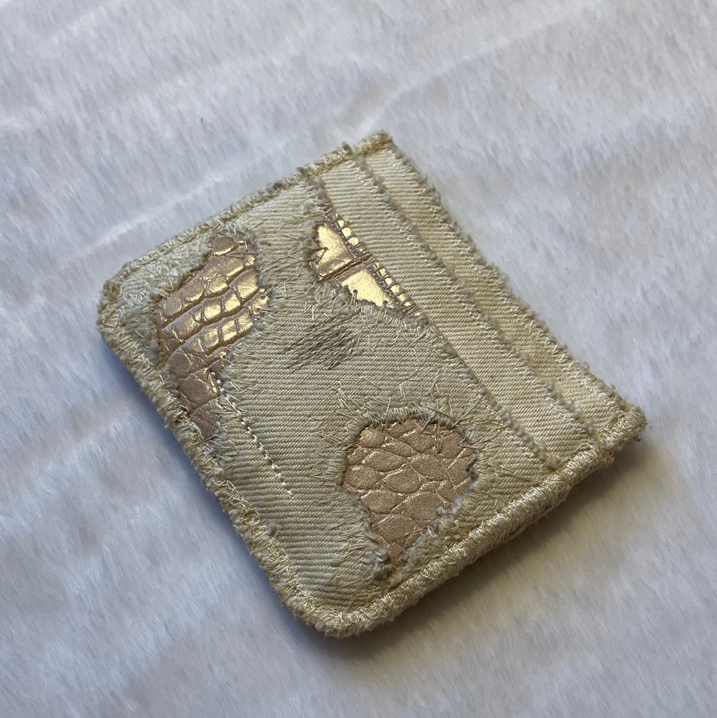 Canvas hybrid cardholder