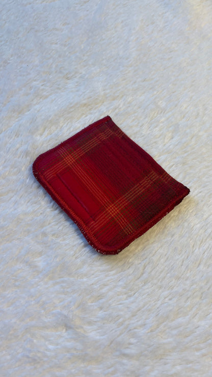 Flannel cardholder 5