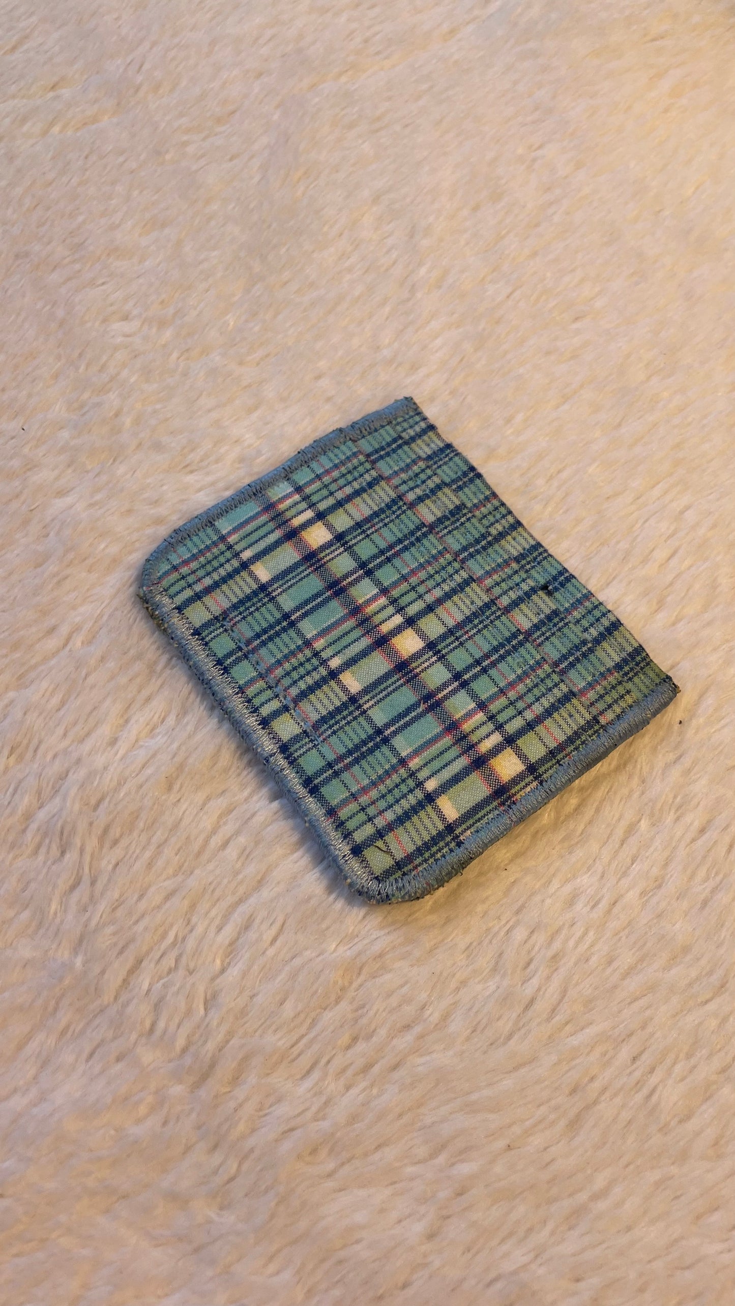 Flannel cardholder 2